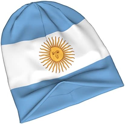 Флаг на Аржентина Шапчица Химиотерапия Шапка Рак Шапки Възли Шапки с Широки Шал с Припокриване на Жените и Мъжете