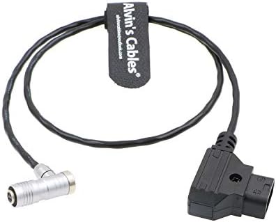 Кабели Alvin's Portkeys Екраниран кабел за захранване на монитор BM5 BM7 Правоъгълен 4-пинов конектор за свързване към Защитному D-образному