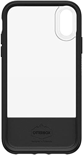Калъф OtterBox Изявление Series за iPhone XR със защитно фолио ZAGG за защита на дисплея от удари - Комплект - (Ясно / черно)