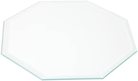 Прозрачно скошенное стъкло Plymor Octagon 3 мм, 6 инча x 6 инча (опаковка от 3 броя)