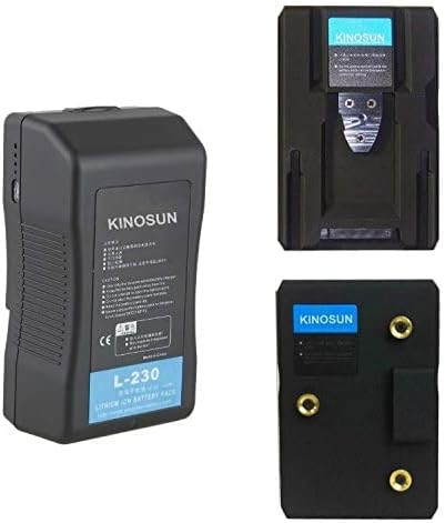 Kinosun 230Wh Литиево-йонна Батерия с V-Образно Затваряне на 230 S 230A за цифров slr камера 5D2 7D, 60D