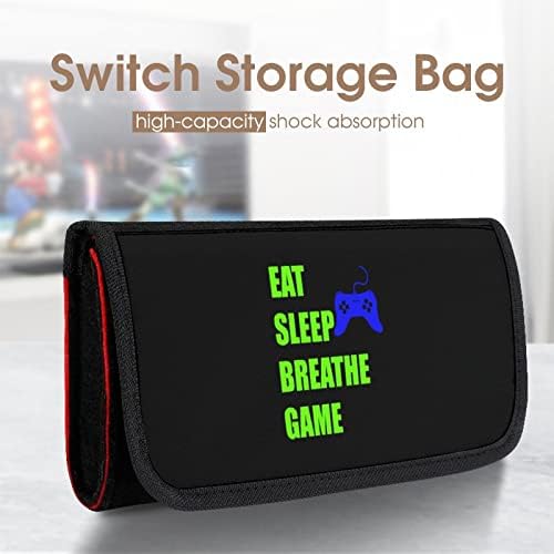 Видеоигри Eat Sleep Игри Калъф за Носене на Ключа Защитна Чанта За Съхранение с Офиси Игрални карти