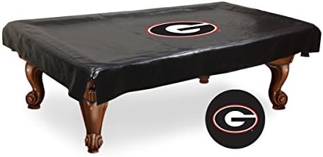 Калъф за Бильярдного масата Georgia Bulldogs с черен Винил логото на G (110 x60x12)
