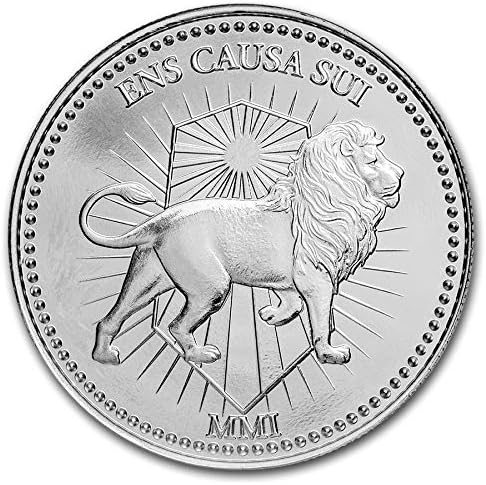Бившата монета Uniate Vires, Континентален монети на Джон Уика . 999 проба, 1 Трой унция, Сребърен Кръг в рамките на защитен