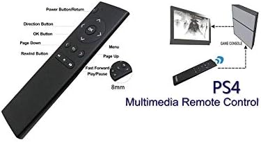 Безжичен Мултимедиен Дистанционно управление OSTENT 2.4 G и USB-Приемник за конзолата на Sony PS4
