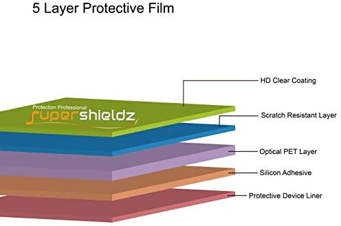 (2) Защитно фолио Supershieldz, предназначена за Samsung (Galaxy S10 Plus), (пълно покритие) на Прозрачен екран с Висока разделителна способност