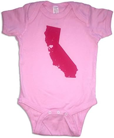 Sol California Baby Love Розово Боди от Северна Калифорния