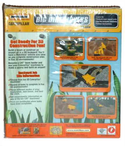 Cd-диск Matchbox Caterpillar Big Dirt Movers CD-ROM (Пълно опаковка набор издание)