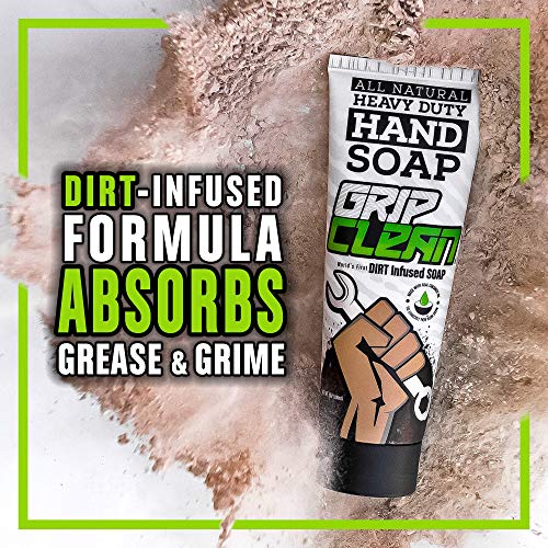 Grip Clean | Средство за почистване на ръце, за Механици - Сверхпрочное сапун с пемза, е напълно Естествена и напоена с кал, с