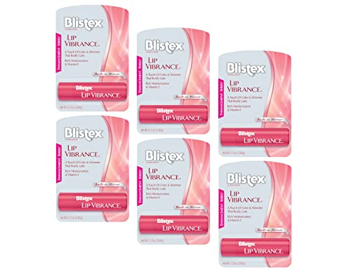 Blistex Lip Vibrance, по 0,13 всяка унция (опаковка от 6 броя)