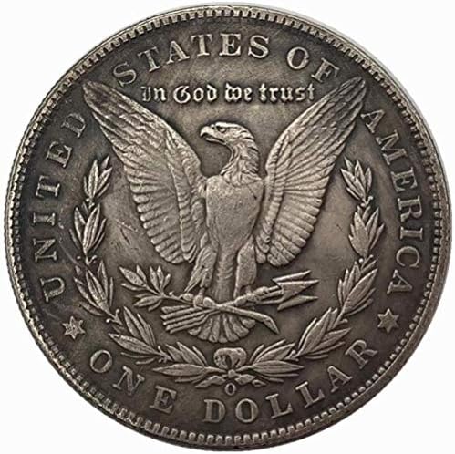 1921 Индийски Череп Глава Античен Мед, Старо Сребро Възпоменателна Монета Копие Украса За Събиране На Подаръци