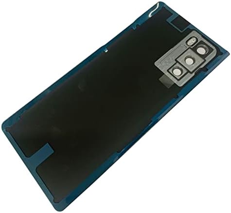подмяна на задния капак на гърба на капачката на батерията slimall за LG Wing 5G F100 със Стъклен Обектив на камерата + Лепило за рамка