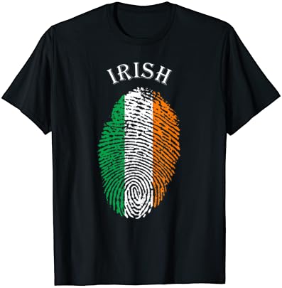Ирландец, в Деня на Св. Патрик Оставете Си Щастлив Отпечатък! Тениска