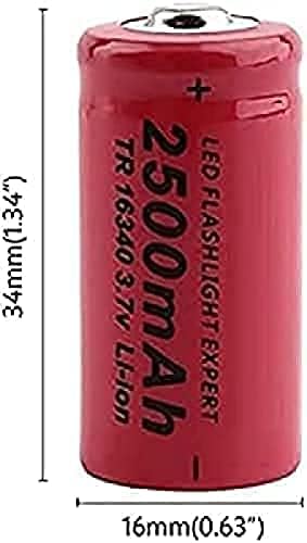 Литиеви батерии ACSONS aa Акумулаторни Батерии 3,7 2500 ма 16340 li-Ion Батерия за VL123A Dl123A 5018LC cr123a lithium Cr17345 K123A,