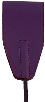 Облекло Rouge Унисекс-Кожен Камшик за езда за възрастни, Един размер, Лилаво