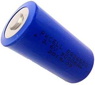 Литиево-тионилхлоридный батерия ER 26500 капацитет 9000 ма 3,6 В C с Горната бутон (24 бр.)