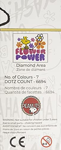 Diamond Dotz-Комплект за бродиране Peanuts POW, Peanuts Flower Power
