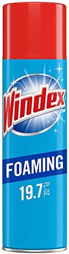 Пеноочиститель Windex за стъкло с амоняк D, осигурява несравним блясък, без разводи, лютиви тегло 19,7 грама