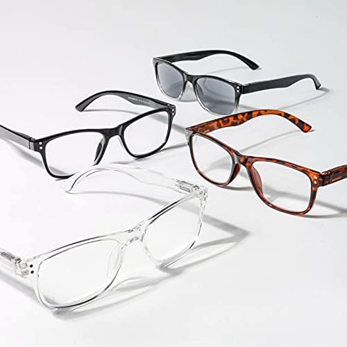Очила за четене LOOKLIFE, Блокиране на Синя Светлина, Очила за Четене, за Жени И за Мъже 1.5