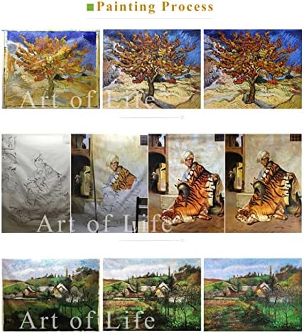 $ 80-$ 1500 Ръчно рисувани учители, Художествени академии и 4 Картини с маслени бои Друго По Време на полет В Египет Лукас Крановете