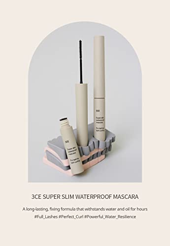 JoseonGot Elephant Пакет СУПЕРТОНКАЯ ВОДОУСТОЙЧИВА СПИРАЛА ЧЕРНО 3g ABG Style K-BEauty K-Makeup Корейски грим