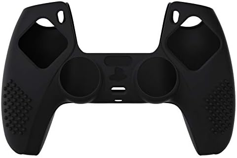 Противоскользящий Силиконов калъф PlayVital 3D с шипове Edition контролера PS5, Мек Гумен протектор за контролер PS5 с тапи
