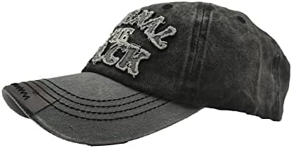 Оригинална Черна бейзболна шапка за Мъже И Жени С Бродерия, Регулируем Стираемая Деним Шапка за Татко, Модни Хокей Шапки за Спортове