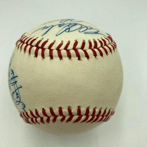 1969 Екипът на New York Метс WS Champs Подписа договор с бейсбольным клуба Том Сивера JSA COA - Бейзболни топки с автографи