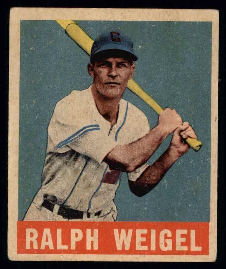 1948 Лист № 86 Ралф Вайгель Чикаго Уайт Сокс (Бейзболна картичка) VG/БИВШИЯ Уайт Сокс