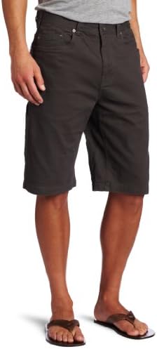 Мъжки къси панталони prAna Bronson Short (въглен, 28)