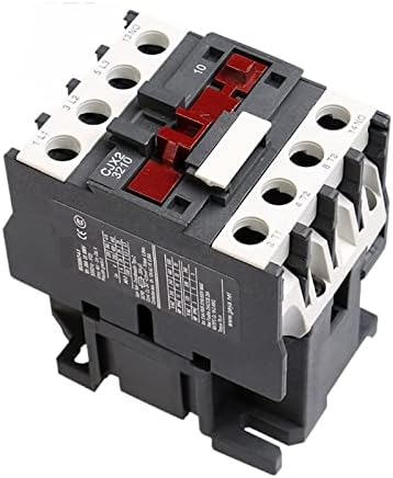PIKIS CJX2-2510 3210 Магнитен 3-фазно контактор 1NO 25A 32A 220 v или 380 v ac Контактор LC1D сребро контакт 1 бр. (Цвят: