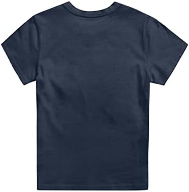 Детски Тениски POLERO, Тениски с кръгло деколте, Риза с Къс ръкав, Блузи-Пуловери Унисекс за Момичета и Момчета 3-16 Години