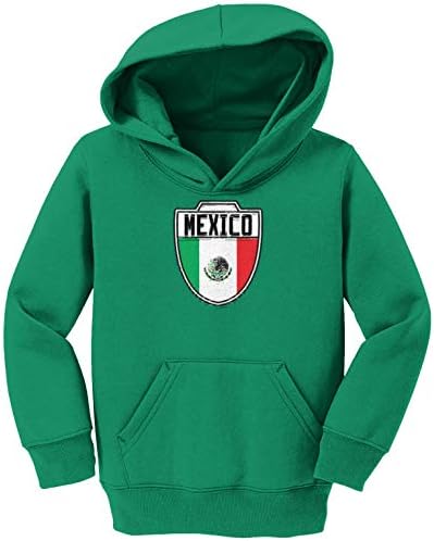 Мексико - Детски футболен Герб / Youth Руното Hoody с качулка