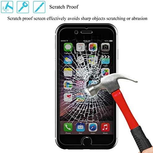 Защитно фолио от закалено стъкло Ailun Privacy за Apple iPhone SE 2020/2022, 2 опаковки, защита от шпионски софтуер, 0,33 мм, Удобен калъф