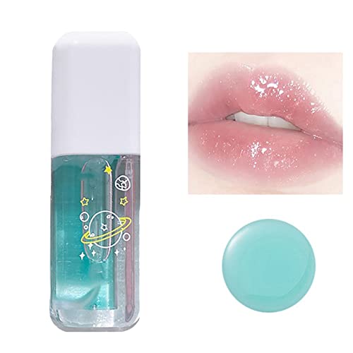 Xiahium Max Набор от Блесков за устни Peach Light Water Lip Waterlight Глазура за устни Фин Прозрачен Блясък За Устни, Течен Цвят За Устни