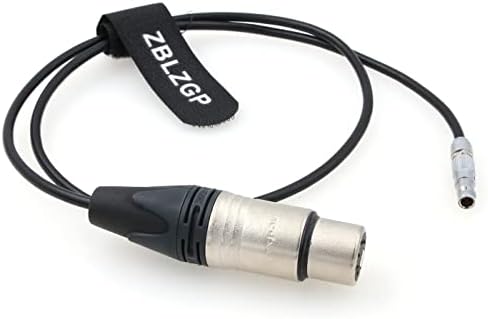 ZBLZGP 5-Пинов XLR за 00B 5-Пинов аудио кабел за мини-камера Arri Alexa (60 см, пряко)