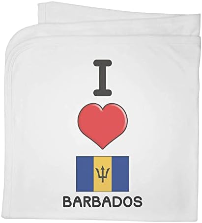Детско Памучно одеало /Шал Azeeda I Love Барбадос (BY00025388)