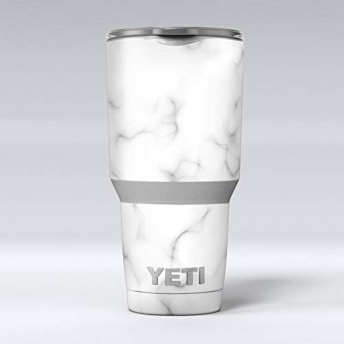 Дизайн Skinz Slate Мраморна повърхност V52 - Набор от винил оберток със стикер на кожата, Съвместим с бокалами Yeti Rambler Cooler Tumbler