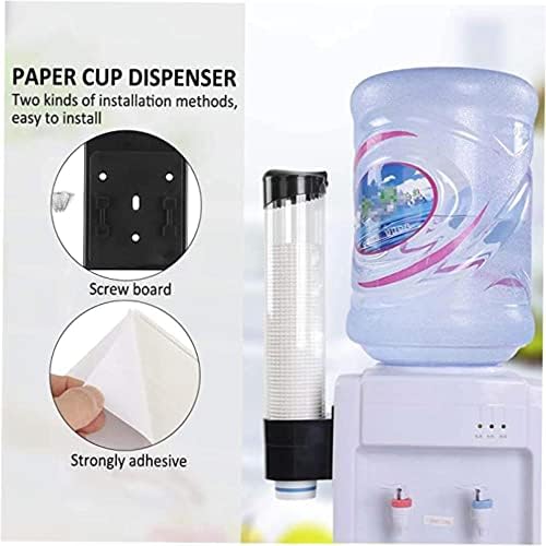 ixaer Стенен Диспенсер за хартиени чаши - Поставка за пластмасови чаши и Органайзер за еднократна употреба чаши за аксесоари