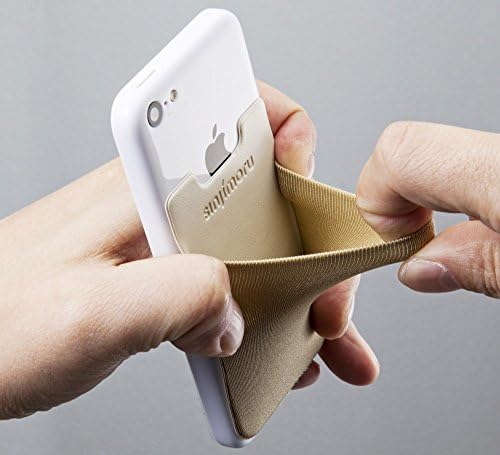 Sinjimoru на базовия портфейл за мобилен телефон, държач за телефонни карти, на гърба на телефона, обслужваща роля лепкав