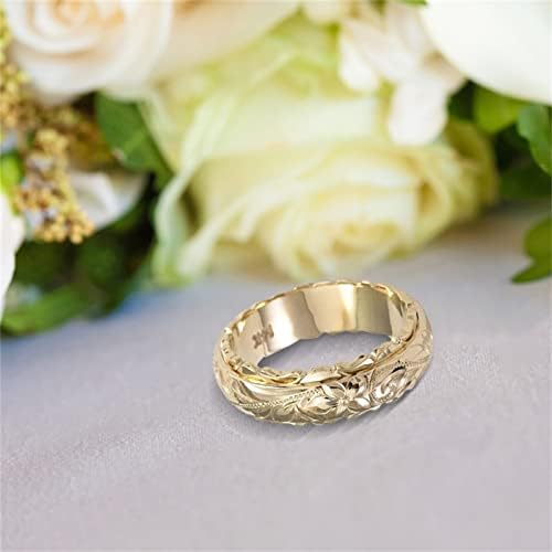 2023 Нов пръстен -kle Ring Day Голям пръстен във формата на пръстен с роза, пръстен със светлината на Св. Валентин, Пръстен с роза,