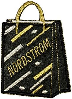 ID 8522 Нашивка за Пазарска чанта Nordstrom от Изкуствена кожа, на Бродирани Желязо апликация