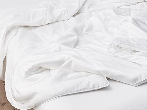 Лек и охлаждащ одеяло Sijo, обвивка и пълнеж от от евкалипт и лиоцелла, Носител на наградата Sleep Foundation, за най-добра
