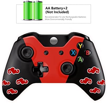 Безжична смяна на контролера SAMINRA за Xbox One с две поръчкови дръжки за палеца, нестандартен дизайн с аудиоразъемом 3.5 мм съвместимост