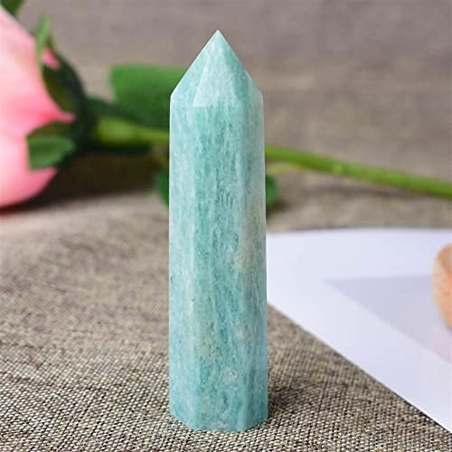OURECO Natural Magic 1 бр. естествен камък ite Crystal Точков Пръчка За Медитация Исцеляющий Камък Декорация на дома, Кула Рейки (Цвят: