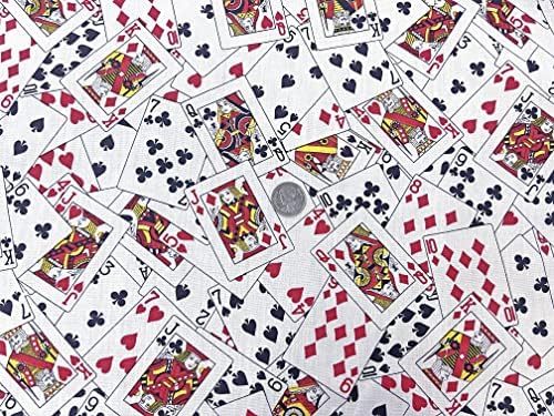 AMORNPHAN 44 Инча Класически Цвят за Покер в казино с Костюми за карти за игра, Рисуване Късмет в Хазартни игри, Отпечатани Върху