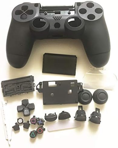 Преносим Калъф с пълен корпус, Калъф-панел с бутон на JDS-011 за Sony Playstation 4 PS4, контролер Doubleshock 4 PS4 1100 (Черен)