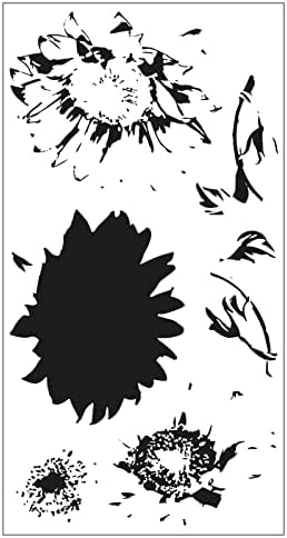 Слоеста Прозрачна Картичка Sizzix за производство на Стъбла от слънчоглед 6PK от Оливия Роуз | 665975 | Глава 4 Марка 2022