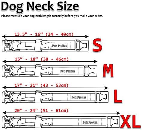 Pets ProMax - тактически нашийник за кучета [Водоустойчива нашийник за ловни кучета военен качество K9], тактически тежкотоварни