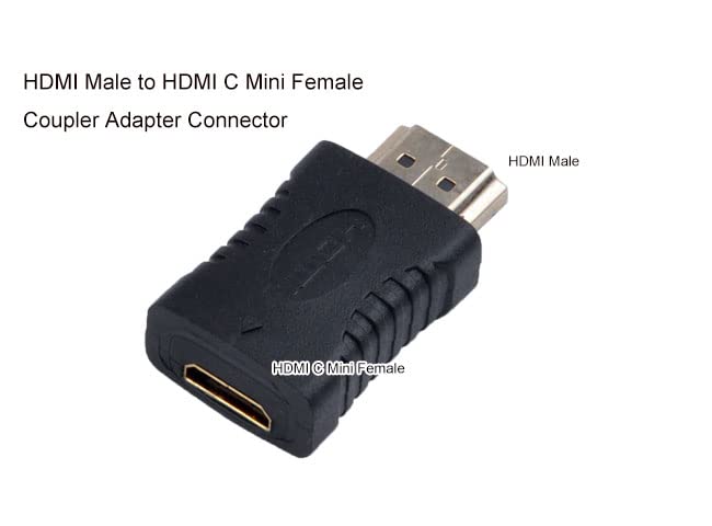 Мини жак HDMI Type C, за да се свържете към Стандартен Порт HDMI Адаптер Type A за Таблет Камерата на Дисплея на Телевизора
